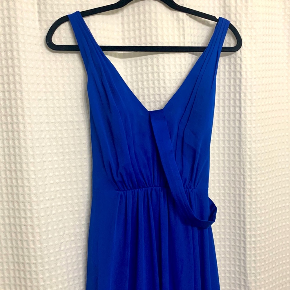 Royal Blue Vera Wang Bridesmaid Dress